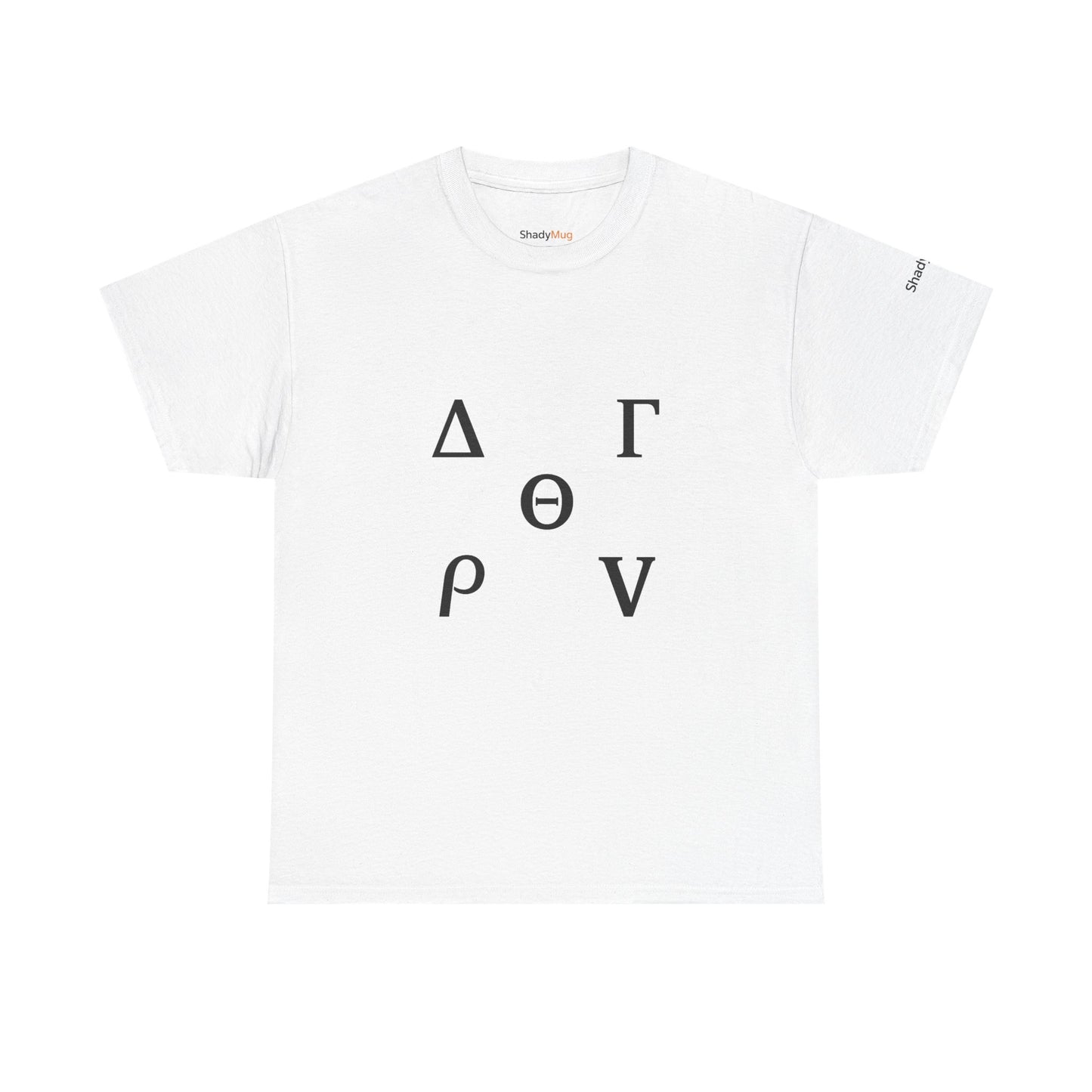 Stock Market Options Trading Greek Symbols Tee, Unisex Tshirt for Finance Enthusiasts, Investor Gift Shirt, Day Trader Top, Wall Street