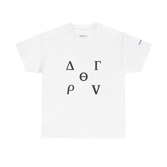 Stock Market Options Trading Greek Symbols Tee, Unisex Tshirt for Finance Enthusiasts, Investor Gift Shirt, Day Trader Top, Wall Street