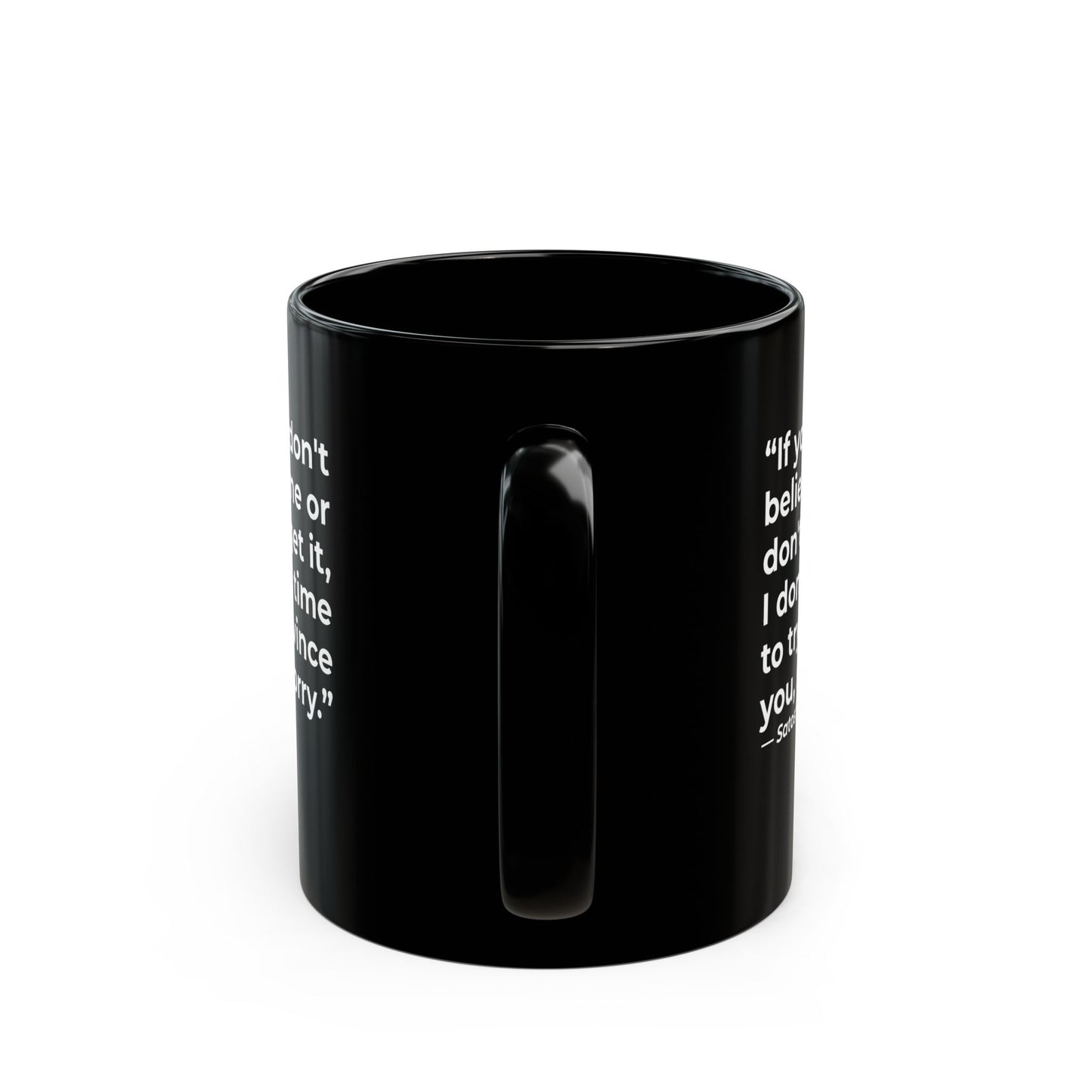 Bitcoin Mug | Satoshi Nakamoto Quote Coffee Cup | Crypto Gift, Blockchain Investor, HODL Trader Mug