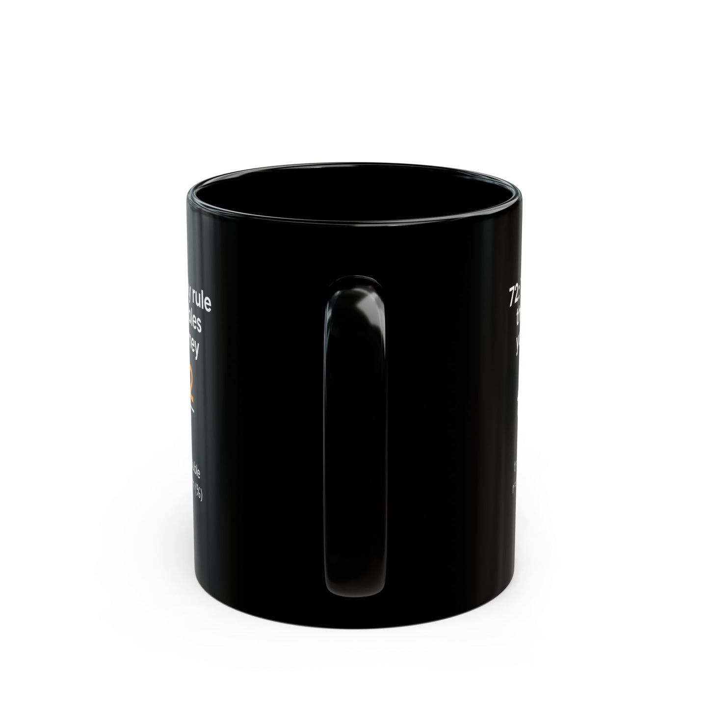 The Rule of 72 Mug – Finance Formula Coffee Cup for Investors, Bankers & Finance Bros