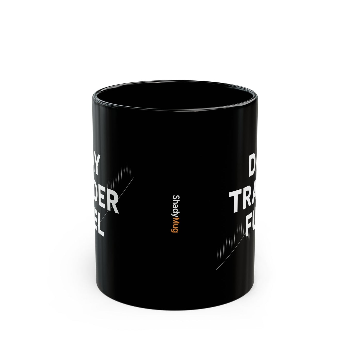 Day Trader Fuel Mug, Stock Market Coffee Cup, Funny Trader Gift, Finance Lover Drinkware, Wall Street Novelty Mug