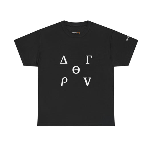 Stock Market Options Trading Greek Symbols Tee, Unisex Tshirt for Finance Enthusiasts, Investor Gift Shirt, Day Trader Top, Wall Street