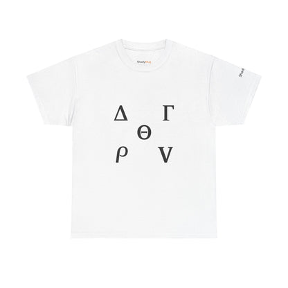 Stock Market Options Trading Greek Symbols Tee, Unisex Tshirt for Finance Enthusiasts, Investor Gift Shirt, Day Trader Top, Wall Street