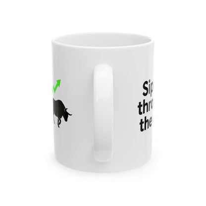 Investing Motivation Mug, Bull and Bear Design, Sip Coffee While Trading, Gift for Investors, Financial Planner, Stock Market Lover, [...]