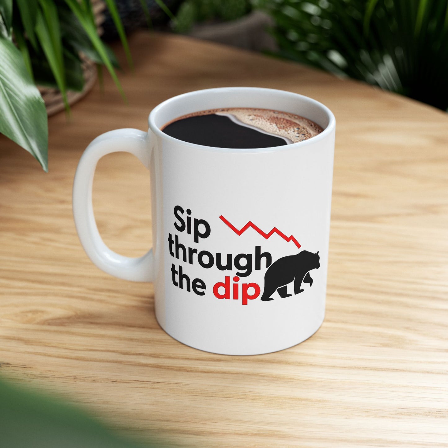 Investing Motivation Mug, Bull and Bear Design, Sip Coffee While Trading, Gift for Investors, Financial Planner, Stock Market Lover, [...]