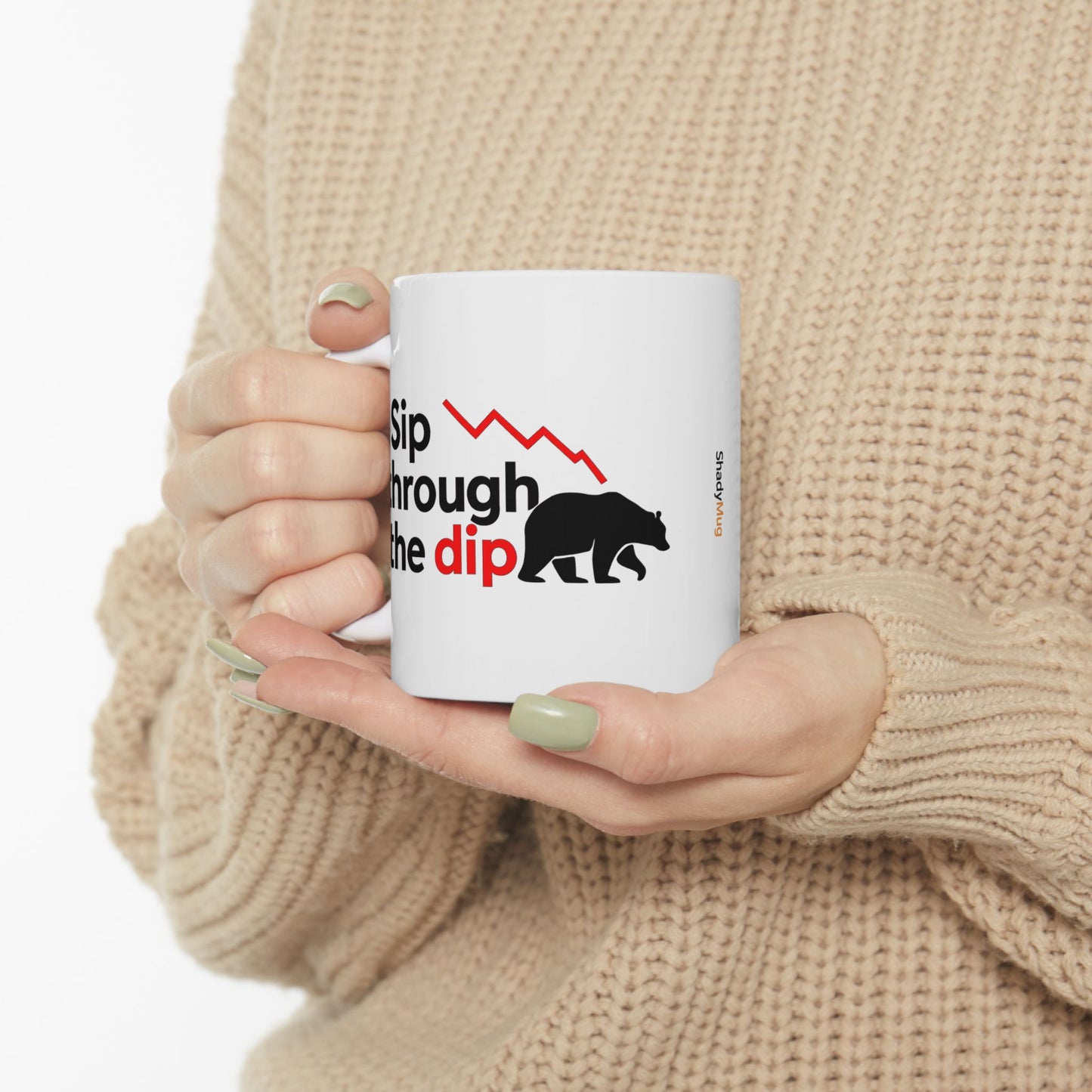 Investing Motivation Mug, Bull and Bear Design, Sip Coffee While Trading, Gift for Investors, Financial Planner, Stock Market Lover, [...]