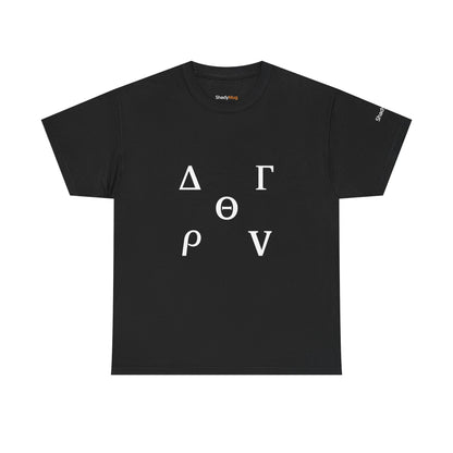 Stock Market Options Trading Greek Symbols Tee, Unisex Tshirt for Finance Enthusiasts, Investor Gift Shirt, Day Trader Top, Wall Street