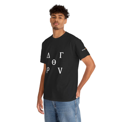 Stock Market Options Trading Greek Symbols Tee, Unisex Tshirt for Finance Enthusiasts, Investor Gift Shirt, Day Trader Top, Wall Street