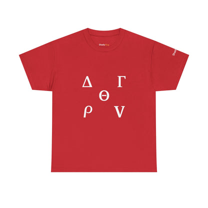Stock Market Options Trading Greek Symbols Tee, Unisex Tshirt for Finance Enthusiasts, Investor Gift Shirt, Day Trader Top, Wall Street
